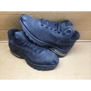 2016 Nike Air Max Invigor Mid Top All Black Men's 7.5 Women's 9 Running Shoes